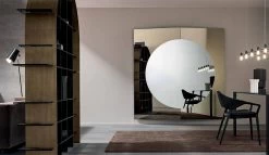 Miroir Mural Design Moderne Composé De 3 Panneaux Fabriqués En Italie - Bristol -Décoration D'intérieur specchiera muro di design moderno composta da 3 pannelli made in italy bristol 4