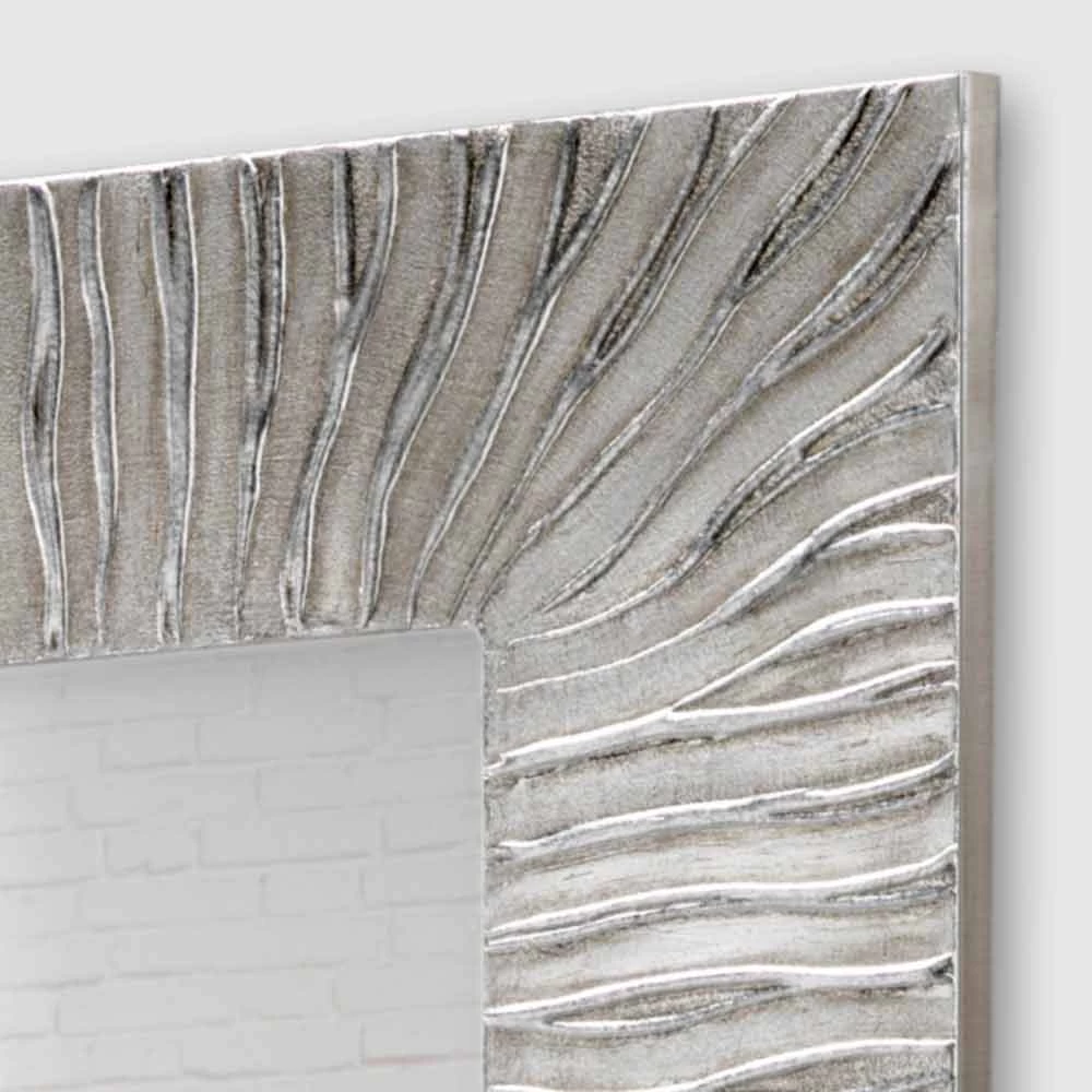 Miroir Décoratif Mural Design Italien Onde, Décoré à La Main 4 Miroir Décoratif Mural Design Italien Onde, Décoré à La Main – Image 2