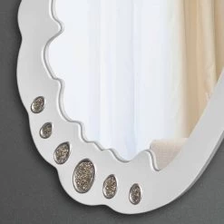 Miroir Décoratif Mural Blanc Design Italien Trilli Bianca 6 Miroir Décoratif Mural Blanc Design Italien Trilli Bianca -Décoration D'intérieur specchiera trilli bianca pintdecor 1
