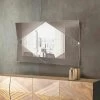 Miroir Mural En Verre Bronzé Ou Fumé Fabriqué En Italie - Monterosa -Décoration D'intérieur specchio a parete in vetro bronzato o argentato realizzato in italia monterosa