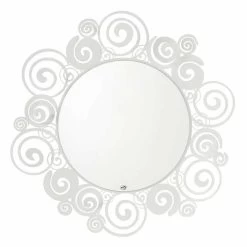 Miroir Mural Circulaire De Design Moderne En Fer Fabriqué En Italie - Moira 15 Miroir Mural Circulaire De Design Moderne En Fer Fabriqué En Italie - Moira -Décoration D'intérieur specchio circolare da parete di moderno design in ferro made in italy moira 5