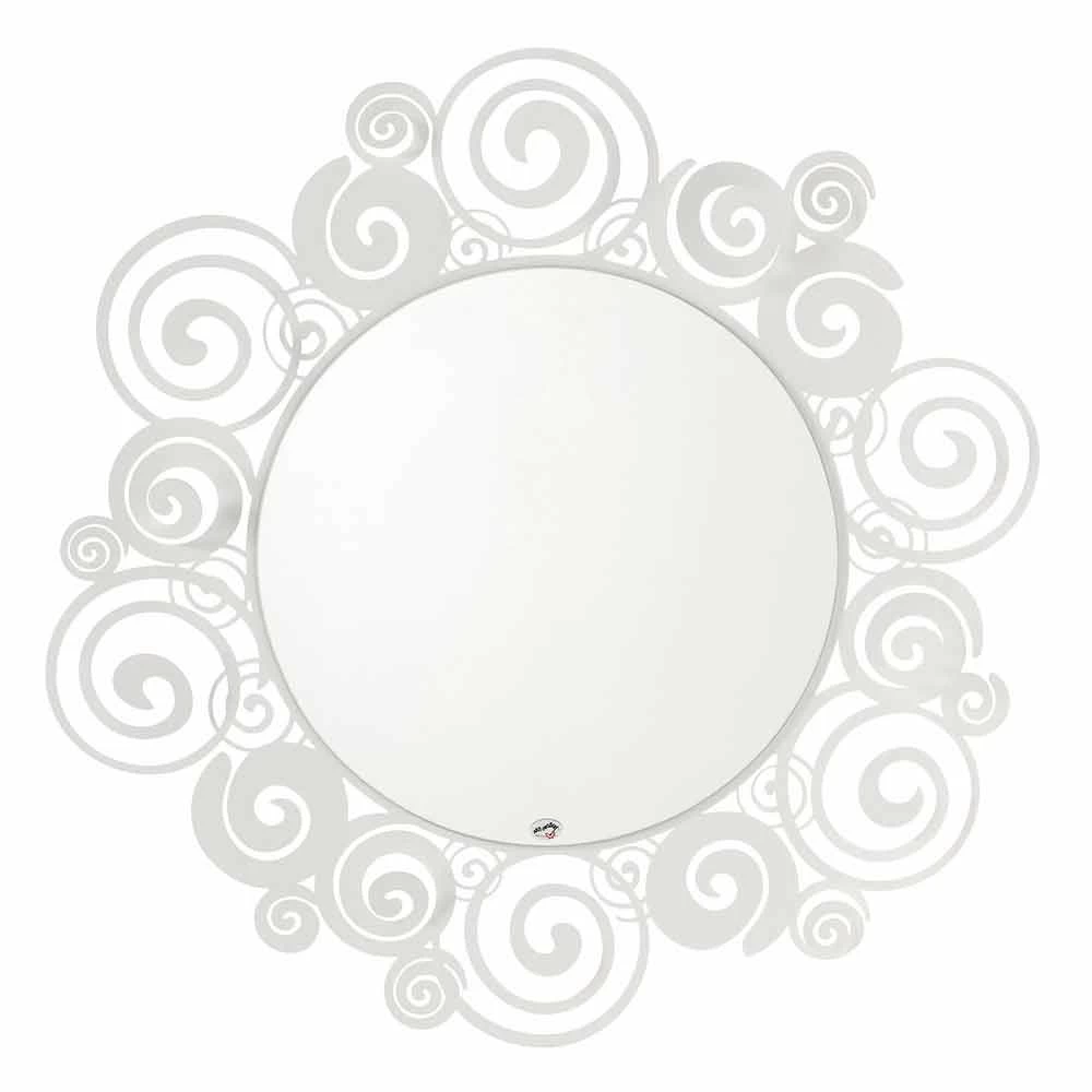 Miroir Mural Circulaire De Design Moderne En Fer Fabriqué En Italie - Moira 8 Miroir Mural Circulaire De Design Moderne En Fer Fabriqué En Italie - Moira – Image 6