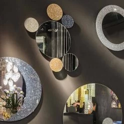 Miroir Rond De Design Moderne Fait En Italie ADDO -Décoration D'intérieur specchio da muro rotondo di design modeno fatto in italia addo 4