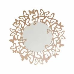 Miroir Mural Circulaire De Design Moderne En Fer Fabriqué En Italie - Stelio -Décoration D'intérieur specchio da parete circolare di moderno design in ferro made in italy stelio 2