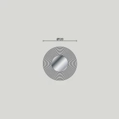 Miroir Mural Design Moderne Malva, Différentes Couleurs Disponible -Décoration D'intérieur specchio da parete dal design moderno malva diversi colori disponibili 7