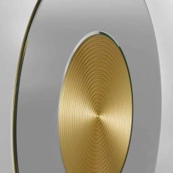 Miroir Mural De Design Avec Décoration En MDF Malva -Décoration D'intérieur specchio da parete di design con supporto in mdf malva 3