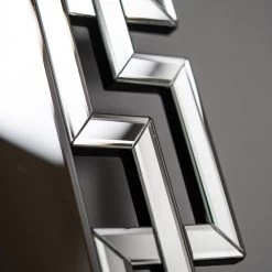 Miroir Mural En Mdf Et Verre Argenté Avec Cadre Façonné - Avolo 15 Miroir Mural En Mdf Et Verre Argenté Avec Cadre Façonné - Avolo -Décoration D'intérieur specchio da parete in mdf e vetro argentato con cornice sagomata avolo 5