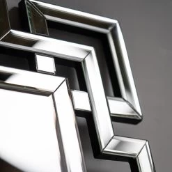 Miroir Mural En Mdf Et Verre Argenté Avec Cadre Façonné - Avolo 16 Miroir Mural En Mdf Et Verre Argenté Avec Cadre Façonné - Avolo -Décoration D'intérieur specchio da parete in mdf e vetro argentato con cornice sagomata avolo 6