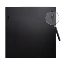 Décoration D'intérieur -Décoration D'intérieur specchio da parete quadrato con struttura in mdf completa di ganci sisio 1