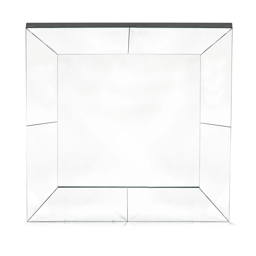 Miroir Mural Carré Avec Structure En Mdf Complet Avec Crochets - Sisio 3 Miroir Mural Carré Avec Structure En Mdf Complet Avec Crochets - Sisio