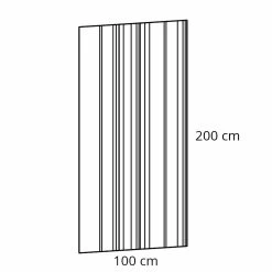 Miroir Mural Rectangulaire Design Moderne Fabriqué En Italie - Coriandolo -Décoration D'intérieur specchio da parete rettangolare di design moderno made in italy coriandolo 4
