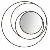 Miroir Mural Rond Au Design Moderne En Fer - Selda 2 Miroir Mural Rond Au Design Moderne En Fer - Selda -Décoration D'intérieur specchio da parete rotondo di design moderno in ferro selda