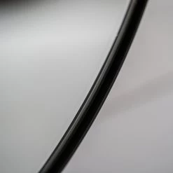 Miroir Mural Rond En Mdf Avec Cadre En Métal Noir - Maori -Décoration D'intérieur specchio da parete rotondo in mdf con cornice in metallo nero maori 4