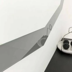 Miroir Mural En Forme Avec Cadre En Verre Made In Italy - Chlore -Décoration D'intérieur specchio da parete sagomato con cornice in vetro made in italy cloro 6