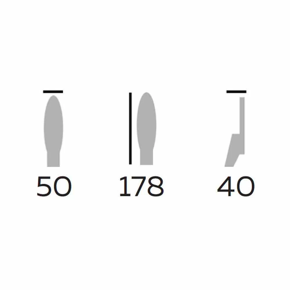Miroir De Sol De Luxe En Bois De Frêne Et Métal Fabriqué En Italie - Cuspide 10 Miroir De Sol De Luxe En Bois De Frêne Et Métal Fabriqué En Italie - Cuspide – Image 8