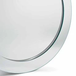 Miroir Sur Pied Rond Moderne Avec Cadre Incliné Fabriqué En Italie - Salamina -Décoration D'intérieur specchio da terra rotondo moderna con cornice inclinata made in italy salamina 2