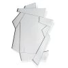Miroir Mural Décoratif En Verre Avec Cadre En Forme - Nefro -Décoration D'intérieur specchio decorativo da parete in vetro con cornice forma sagomata nefro