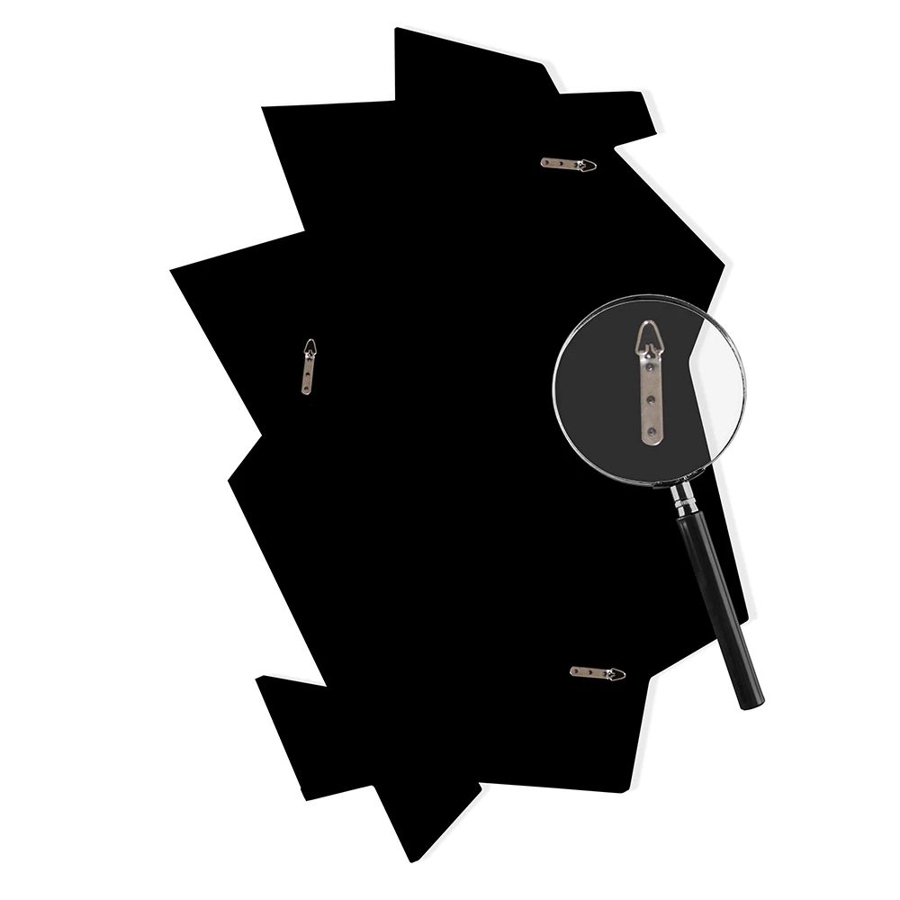 Miroir Mural Décoratif En Verre Avec Cadre En Forme - Nefro 5 Miroir Mural Décoratif En Verre Avec Cadre En Forme - Nefro – Image 3