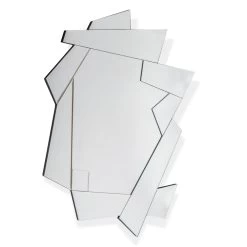 Miroir Mural Décoratif En Verre Avec Cadre En Forme - Nefro