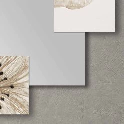 Miroir Mural Décoratif Fait En Italie Sabbiate, Design Moderne -Décoration D'intérieur specchio di design da parete a doppia elle made in italy sabbiate 2