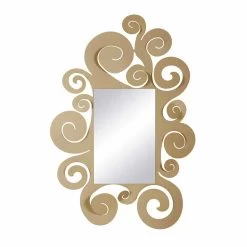 Miroir Mural Moderne En Fer Coloré Fabriqué En Italie - Tiziano -Décoration D'intérieur specchio grande da parete moderno in ferro colorato made in italy tiziano 2