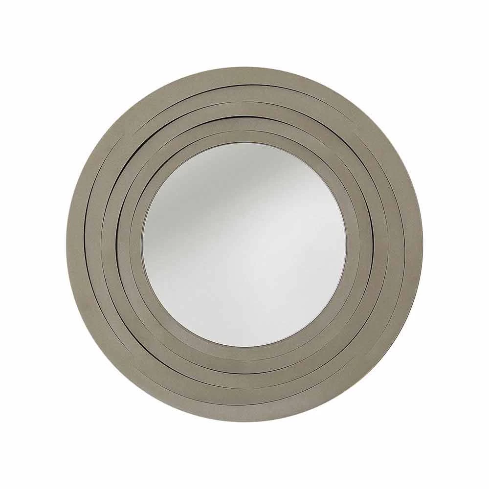 Miroir Mural Circulaire Moderne En Fer Coloré Fabriqué En Italie - Origan 4 Miroir Mural Circulaire Moderne En Fer Coloré Fabriqué En Italie - Origan – Image 2