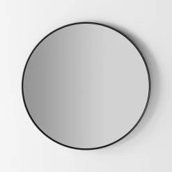 Miroir Mural Rétro-éclairé Avec Cadre Noir Made In Italy - Riflessi 8 Miroir Mural Rétro-éclairé Avec Cadre Noir Made In Italy - Riflessi -Décoration D'intérieur specchio parete retroilluminato con cornice nera made in italy riflessi 2