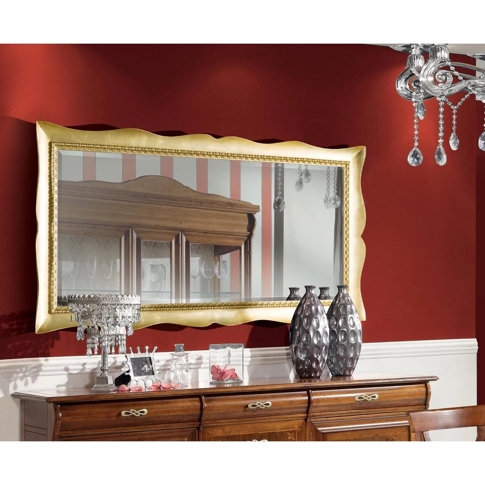 Miroir Rectangulaire Avec Cadre De Forme Classique Made In Italy - Lara 4 Miroir Rectangulaire Avec Cadre De Forme Classique Made In Italy - Lara – Image 2
