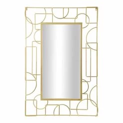 Miroir Mural Rectangulaire En Fer Au Design Moderne - Plinio