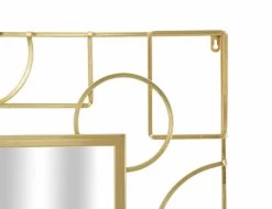 Miroir Mural Rectangulaire En Fer Au Design Moderne - Plinio -Décoration D'intérieur specchio rettangolare design moderno da parete in ferro plinio 6