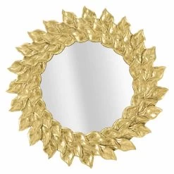 Miroir Mural Rond De Design Moderne En Fer - Seneca