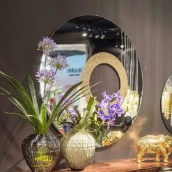 Miroir Rond De Design Fait En Italie Aris -Décoration D'intérieur specchio rotondo di design moderno fatto in italia aris 2