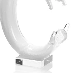 Statue Sculpture Ornement En Cristal Coloré Design Luxe - Gratuit -Décoration D'intérieur statua scultura soprammobile in cristallo colorato design di lusso libera 2