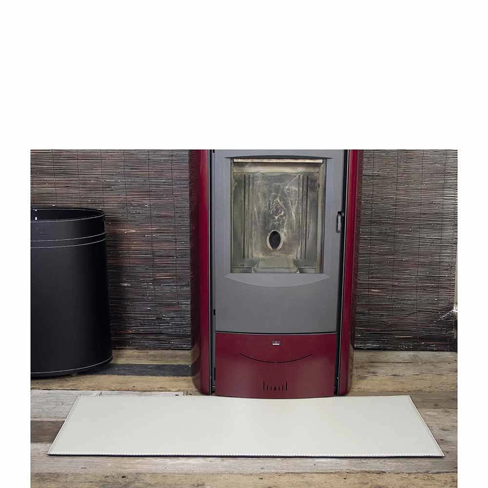 Tapis En Cuir Pour Cheminée / Poêle Design Moderne Rio Made In Italy 4 Tapis En Cuir Pour Cheminée / Poêle Design Moderne Rio Made In Italy – Image 2