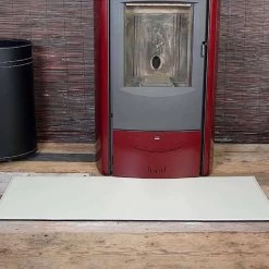 Tapis En Cuir Pour Cheminée / Poêle Design Moderne Rio Made In Italy