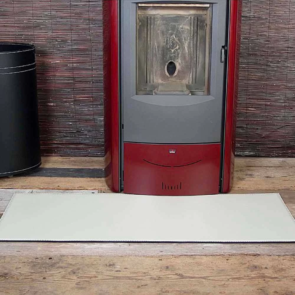 Tapis En Cuir Pour Cheminée / Poêle Design Moderne Rio Made In Italy 3 Tapis En Cuir Pour Cheminée / Poêle Design Moderne Rio Made In Italy