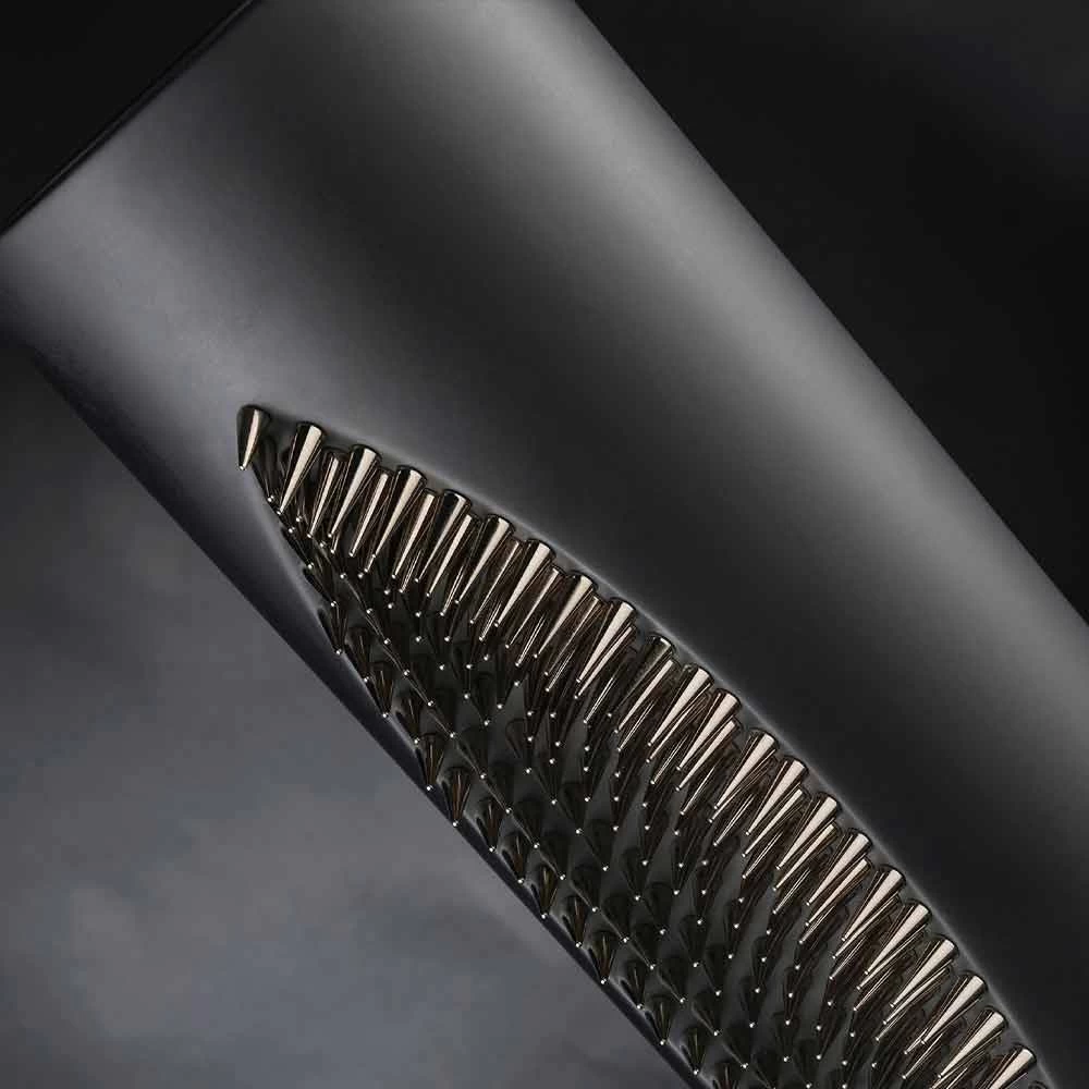 Grand Vase D'Intérieur En Céramique Noir Mat Et Acier Fabriqué En Italie - Jesolo 8 Grand Vase D'Intérieur En Céramique Noir Mat Et Acier Fabriqué En Italie - Jesolo – Image 6