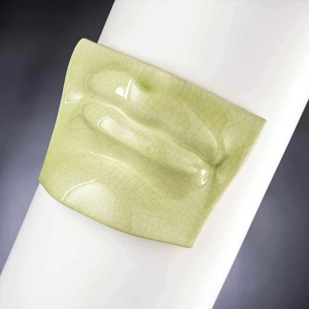 Grand Vase Décoratif En Céramique Colorée Fabriqué à La Main En Italie - Monte 4 Grand Vase Décoratif En Céramique Colorée Fabriqué à La Main En Italie - Monte – Image 2