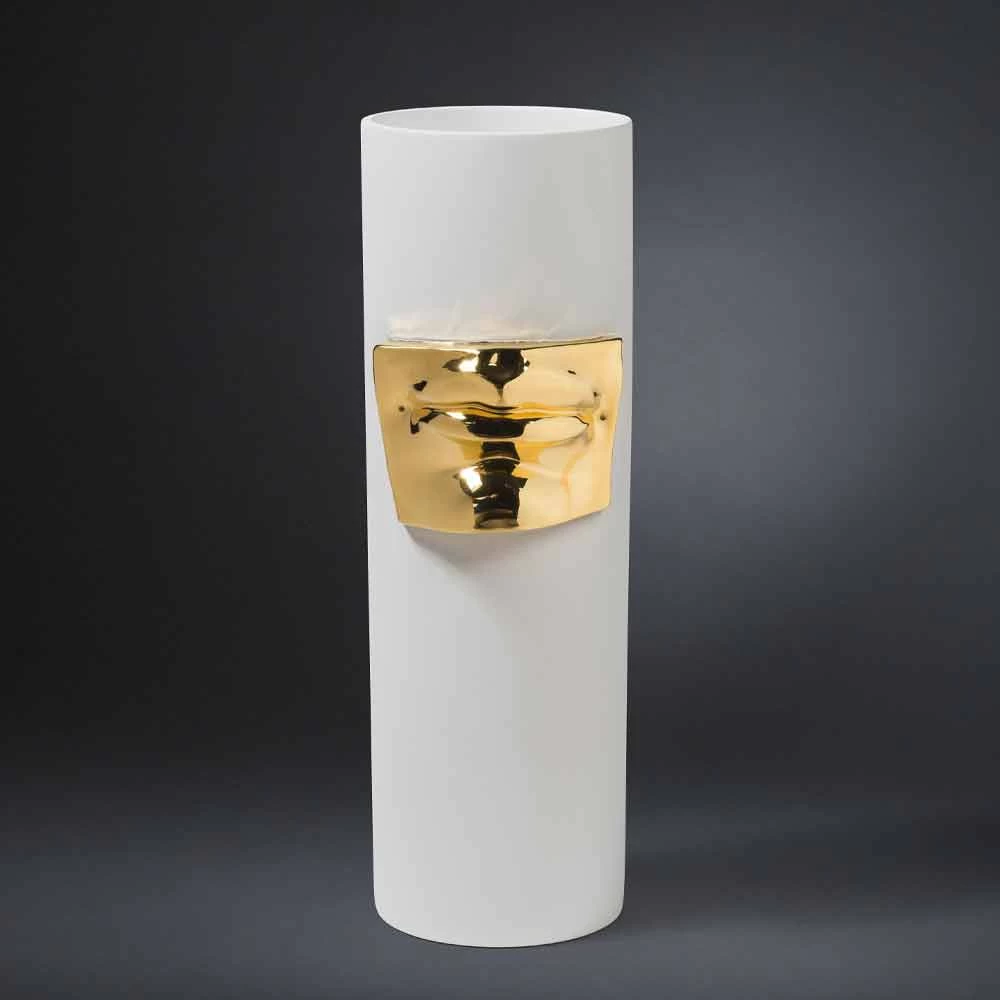 Grand Vase Décoratif En Céramique Colorée Fabriqué à La Main En Italie - Monte 8 Grand Vase Décoratif En Céramique Colorée Fabriqué à La Main En Italie - Monte – Image 6