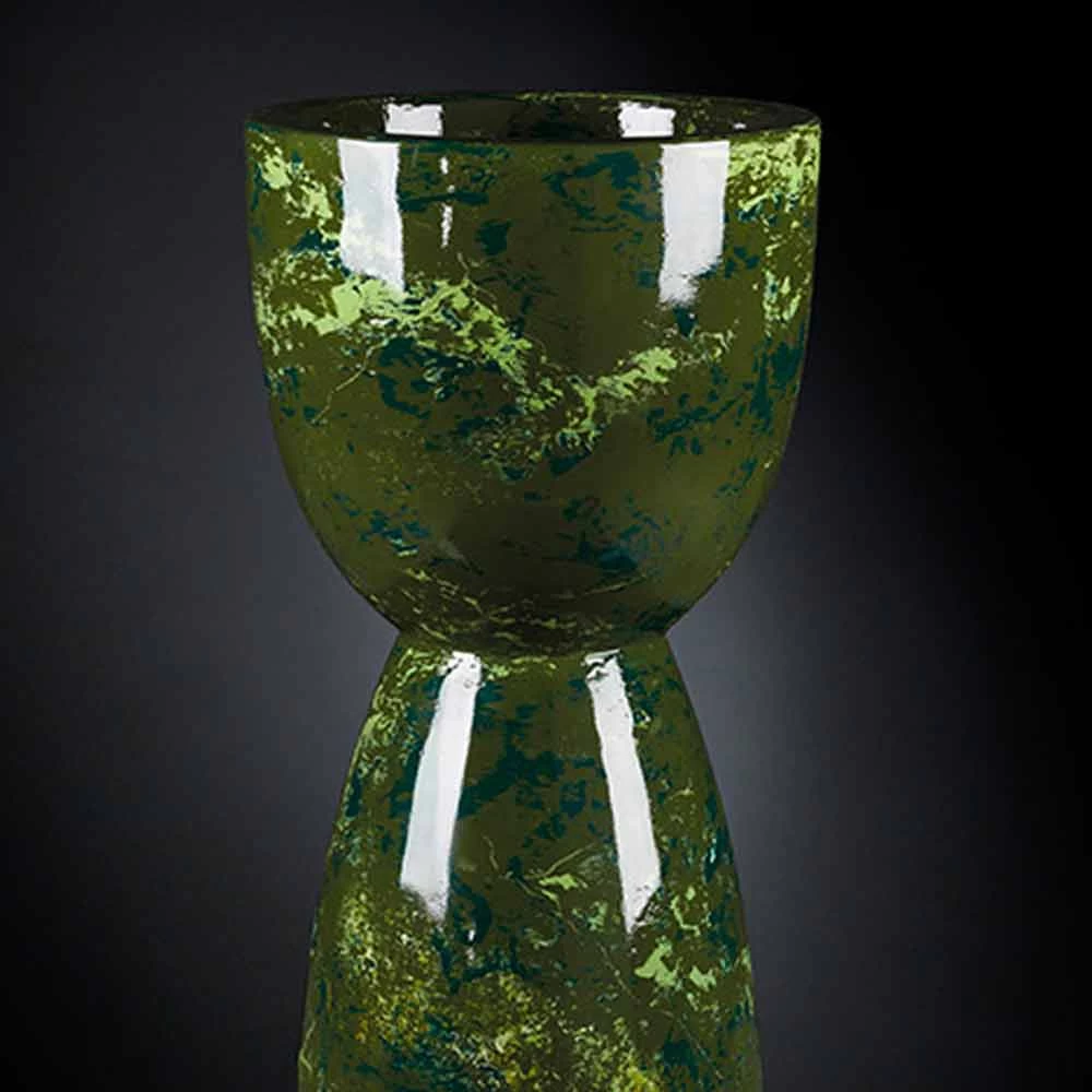 Grand Vase En Polyéthylène Avec Finition Marbre Ou Bruyère Fabriqué En Italie - Renata 4 Grand Vase En Polyéthylène Avec Finition Marbre Ou Bruyère Fabriqué En Italie - Renata – Image 2