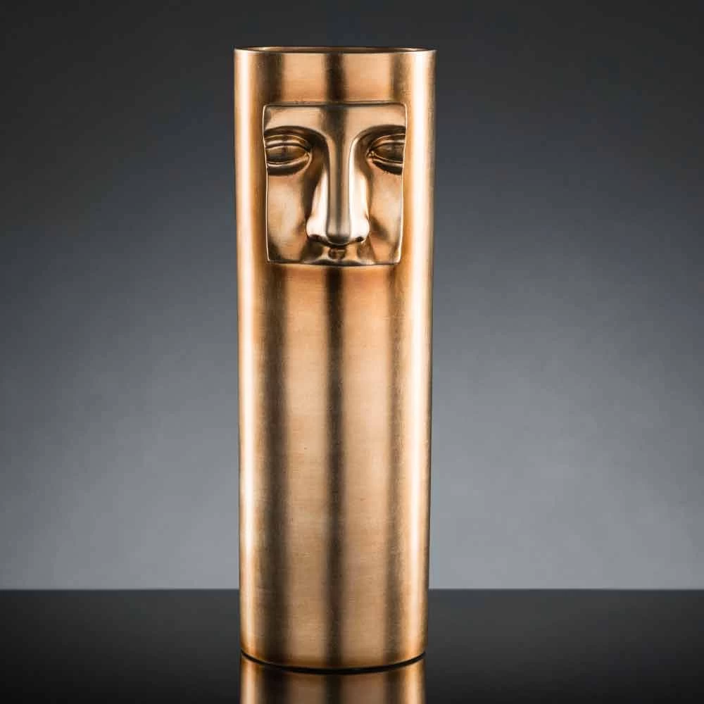 Grand Vase Moderne En Céramique Avec Insert Coloré Fabriqué En Italie - Lexi 7 Grand Vase Moderne En Céramique Avec Insert Coloré Fabriqué En Italie - Lexi – Image 5