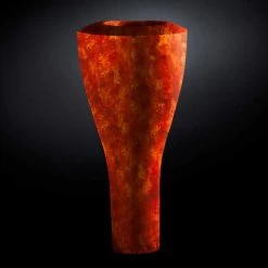 Vase Polyéthylène Haut Moderne Fabriqué En Italie Haute Qualité - Timodeo -Décoration D'intérieur vaso alto moderno in polietilene realizzato in italia alta qualita timodeo 4