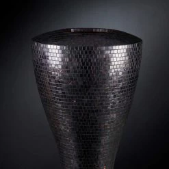 Vase Polyéthylène Haut Moderne Fabriqué En Italie Haute Qualité - Timodeo -Décoration D'intérieur vaso alto moderno in polietilene realizzato in italia alta qualita timodeo 6