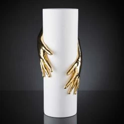 Grand Vase D'intérieur En Céramique Fabriqué à La Main En Italie - Monte -Décoration D'intérieur vaso alto per interni in ceramica lavorata artigianalmente in italia monte 7