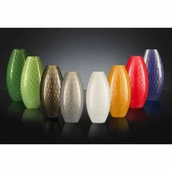 Vase D'intérieur En Verre Soufflé De Murano Coloré Fabriqué En Italie - Asper -Décoration D'intérieur vaso da interno in vetro soffiato di murano colorato made in italy asper 12