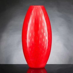 Vase D'intérieur En Verre Soufflé De Murano Coloré Fabriqué En Italie - Asper -Décoration D'intérieur vaso da interno in vetro soffiato di murano colorato made in italy asper 2