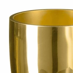 Vase D'intérieur En Verre Soufflé Finition Dorée Fait à La Main En Italie - Taka -Décoration D'intérieur vaso da interno in vetro soffiato finitura oro lavorato a mano in italia taka 3