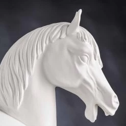 Vase Décoratif Artisanal En Céramique Blanche Ou Or 24 Carats Fabriqué En Italie - Jakcy -Décoration D'intérieur vaso decorativo artigianale in ceramica bianca o oro 24k made in italy jakcy 2