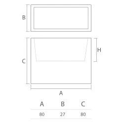 Vase Décoratif D'intérieur En Polyéthylène 2 Tailles Made In Italy - Lambo -Décoration D'intérieur vaso decorativo da interno in polietilene 2 misure made in italy lambo 8