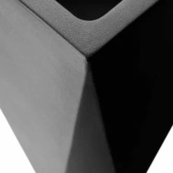 Vase Décoratif Carré En Polyéthylène Fabriqué En Italie - Bonina -Décoration D'intérieur vaso decorativo in polietilene di design squadrato made in italy bonina 12